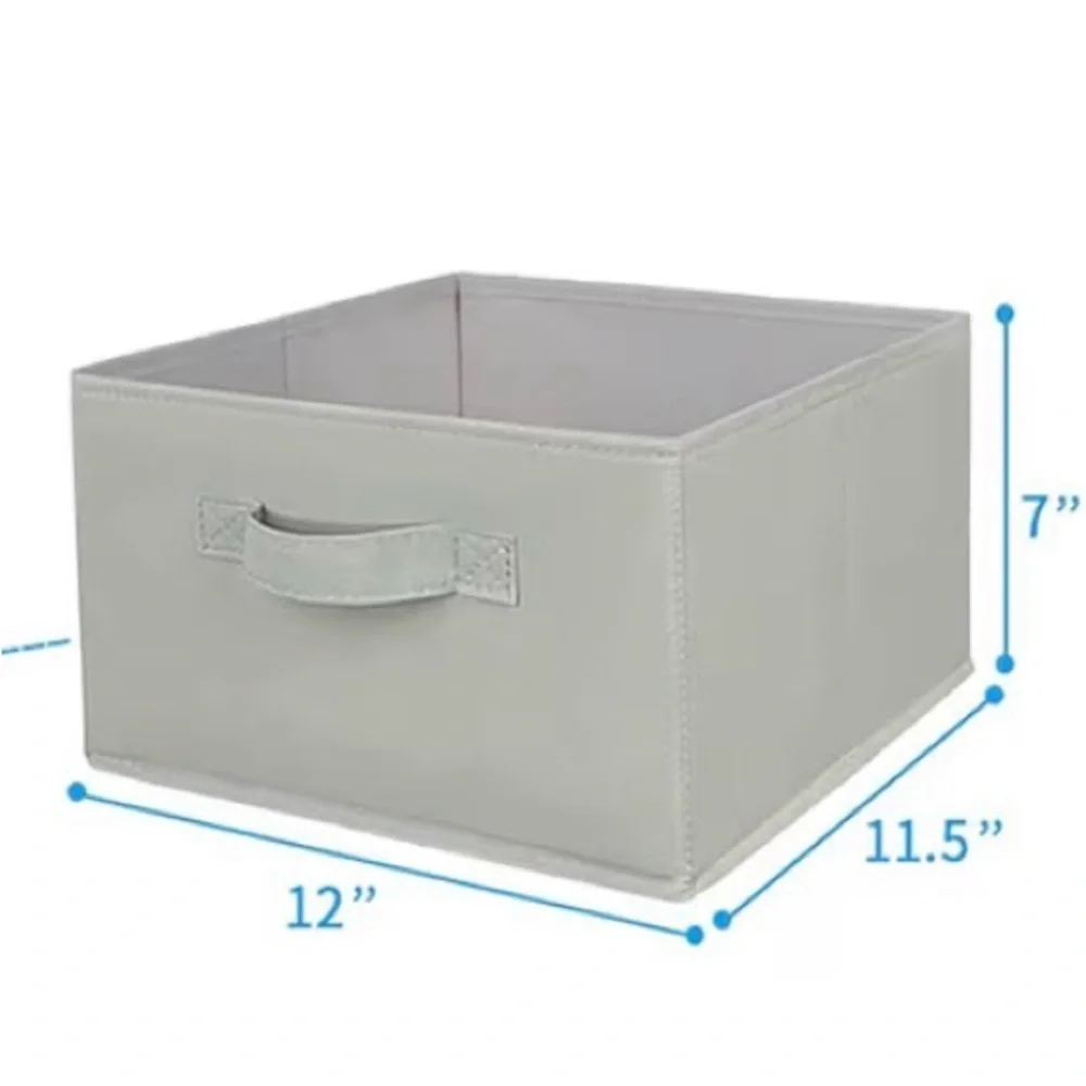 ⬜️ Gray Hanging Storage Organizer w/ Hooks